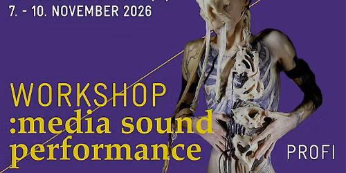 WORKSHOP:media sound performance mit Marco Donnarumma