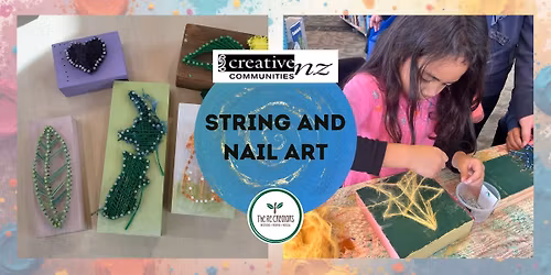 String & Nail art, Te Atat\u016b Peninsula Library, Thursday 18 December, 1pm-3pm