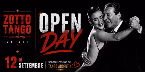 \u2764\ufe0f OPEN DAY \u2013 Zotto Tango Academy Milano | Innamorati del Tango Argentino \u2022 Lezioni Gratuite