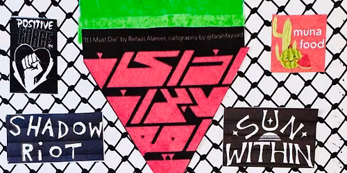 PF DC Gaza Benefit- Shadow Riot, Sun Within, NEON GRLZ, Gorf, Muna Food