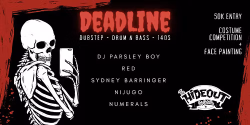 HALLOWEEN @ The Hideout