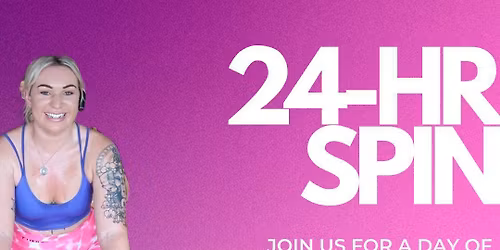 24 HOUR SPIN FOR CHARITY