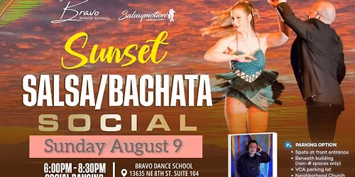 Sunset Salsa\/Bachata Social with DJ Spicy 