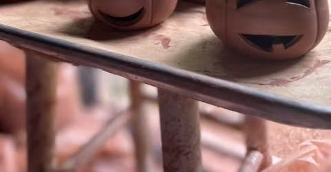 ceramic pumpkin carving workshop!