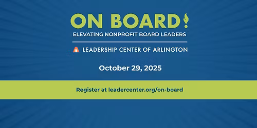 On Board | Elevating Nonprofit Board Leaders