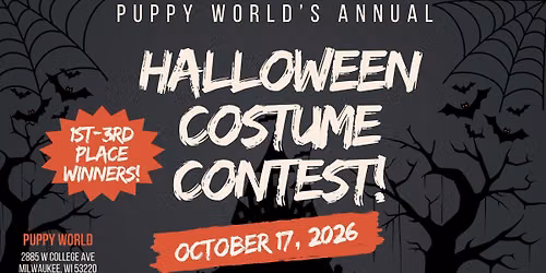 Puppy World's Halloween Costume Contest & Carni-Paw! \ud83d\udc3e\ud83c\udf83\ud83d\udc7b\ud83c\udf6c\ud83e\udde1