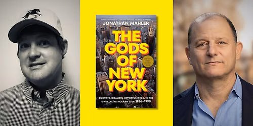 Brooklyn Chats: Jonathan Mahler (at Bar Heretic)