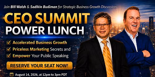 CEO SUMMIT\/WORKSHOP Luncheon