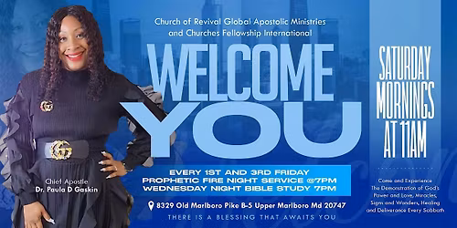 PROPHETIC FRIDAY FIRE NIGHT SERVICE