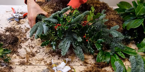 Wreath Making at Coventry Charterhouse