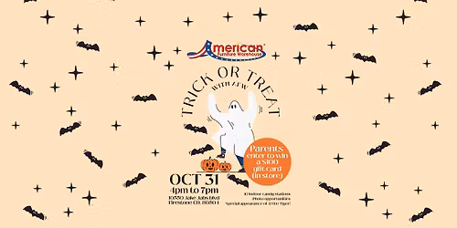 Trick or Treat at AFW Firestone