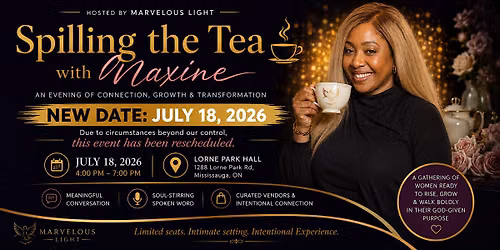 Spill the Tea: BECOME HER with Maxine