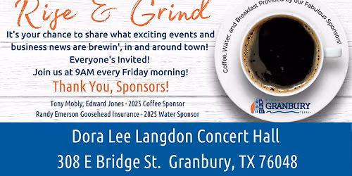 Rise & Grind - Visit Granbury