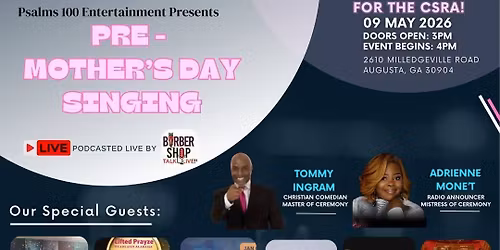 Pre Mother's Day Gospel Singing 