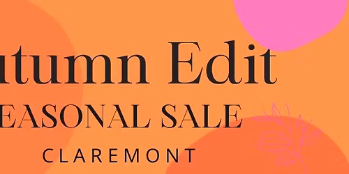 AUTUMN EDIT Sale Day