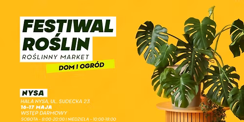 Festiwal Ro\u015blin w Nysie - wielki market ro\u015blin w supercenach