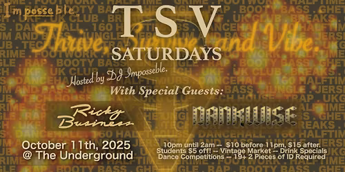 ✨ TSV Saturdays Ep. 1 ✨