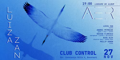Luiza Zan \u2013 Lansare album \u201eAER\u201d