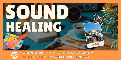 An evening of Sound Healing (FREE) \u2728September 18th