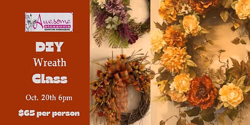 DIY Fall Wreath Class