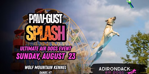 PAW-gust Splash - UAD Event
