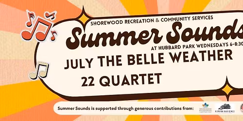 Shorewood Summer Sounds - The Belle Weather Quartet