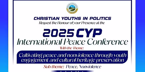 CYP international peace conference 2025