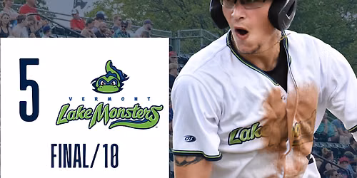 Worcester Bravehearts at Vermont Lake Monsters Baseball at Centennial Field