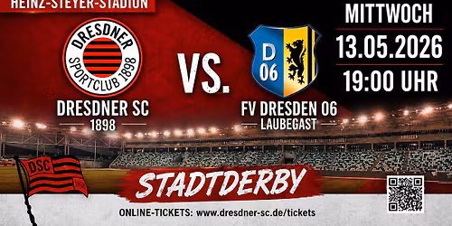 Landesliga Sachsen: Dresdner SC 1898 - FV Dresden 06 Laubegast 