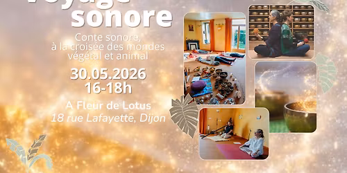 Conte sonore, \u00e0 la crois\u00e9e des mondes v\u00e9g\u00e9tal et animal