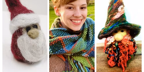 Needle Felted Christmas Gnome Workshop with Katelyn Dunn at Edison Hills