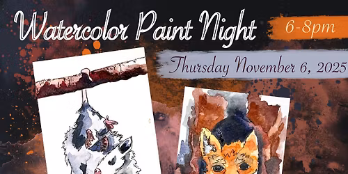 11.6 Watercolor paint night at Stafford Cidery