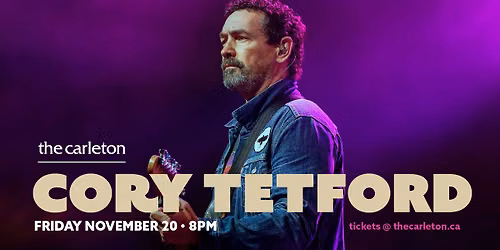 Cory Tetford Live at The Carleton