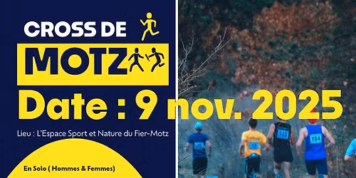 Cross de Motz, le 9 nov. 2025