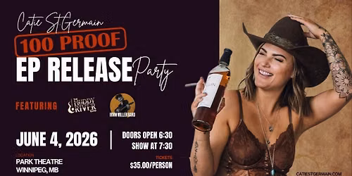Catie St.Germain - 100 Proof EP release Party