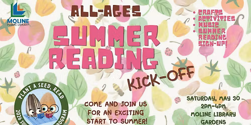 Plant a Seed, Read Summer Reading Kickoff Party