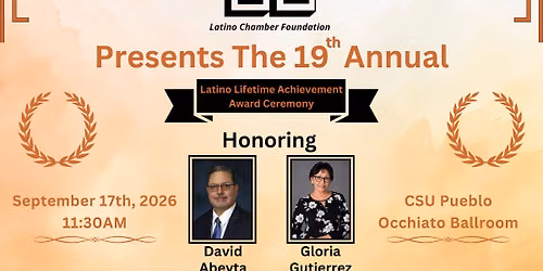 19th Annual Latino Lifetime Achievement Award Ceremony