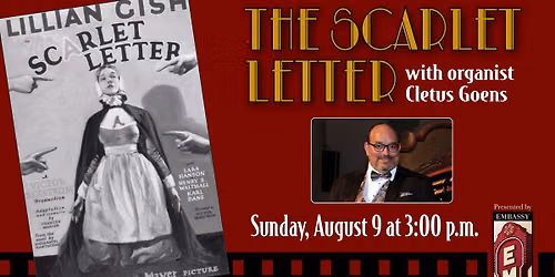 The Scarlet Letter with organist Cletus Goens