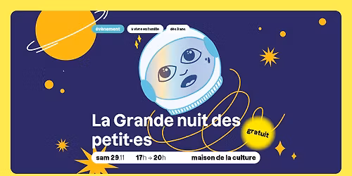 \u00c9V\u00c9NEMENT - La Grande nuit des petit\u00b7es