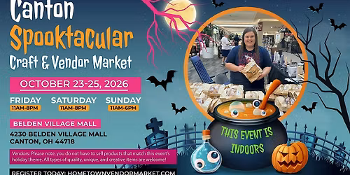 Canton Spooktacular Craft & Vendor Market