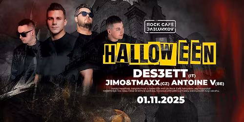 Halloween 2025 | 1.11 | Rock Caf\u00e9 Jablunkov |