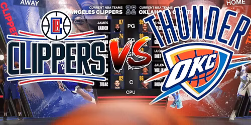 Los Angeles Clippers at Oklahoma City Thunder