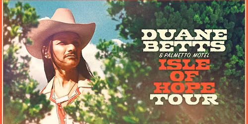 DUANE BETTS & PALMETTO MOTEL ISLE OF HOPE TOUR