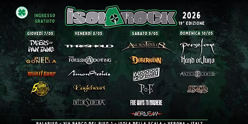 ISOLA ROCK 2026