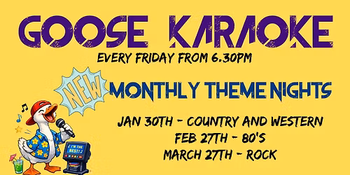 Goose Karaoke