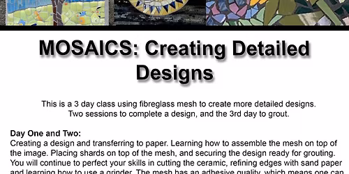 MOSAICS: Creating Detailed Designs