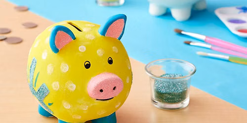 Painting Piggy Banks: Finance Fun