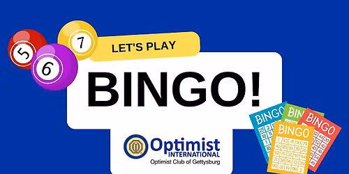Gettysburg Optimist Cash Bingo Fundraiser