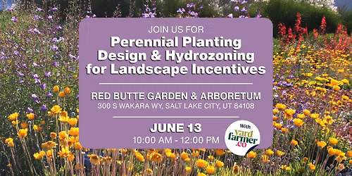 Perennial Planting Design & Hydrozoning for Landscape Incentives