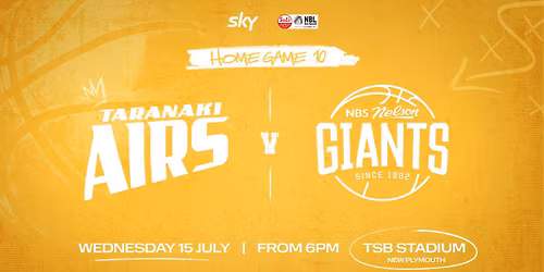 Taranaki Airs v Nelson Giants